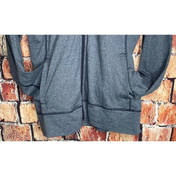 University of Virginia Cavaliers UVA Women’s Medium Gray Full Zip Jacket CB - Picture 3 of 6